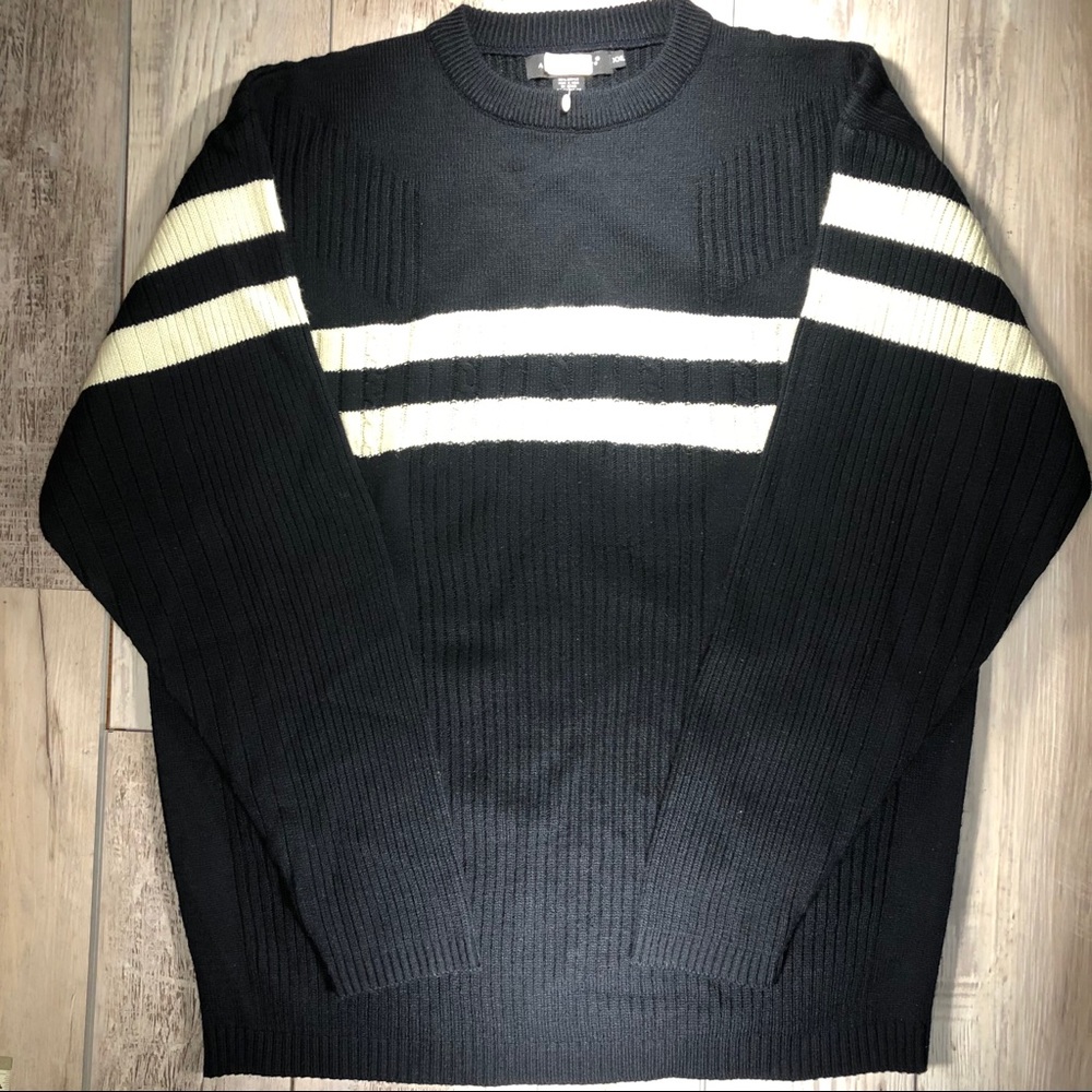 A. Adams & Spire Crewneck Acryclic Knit Sweater